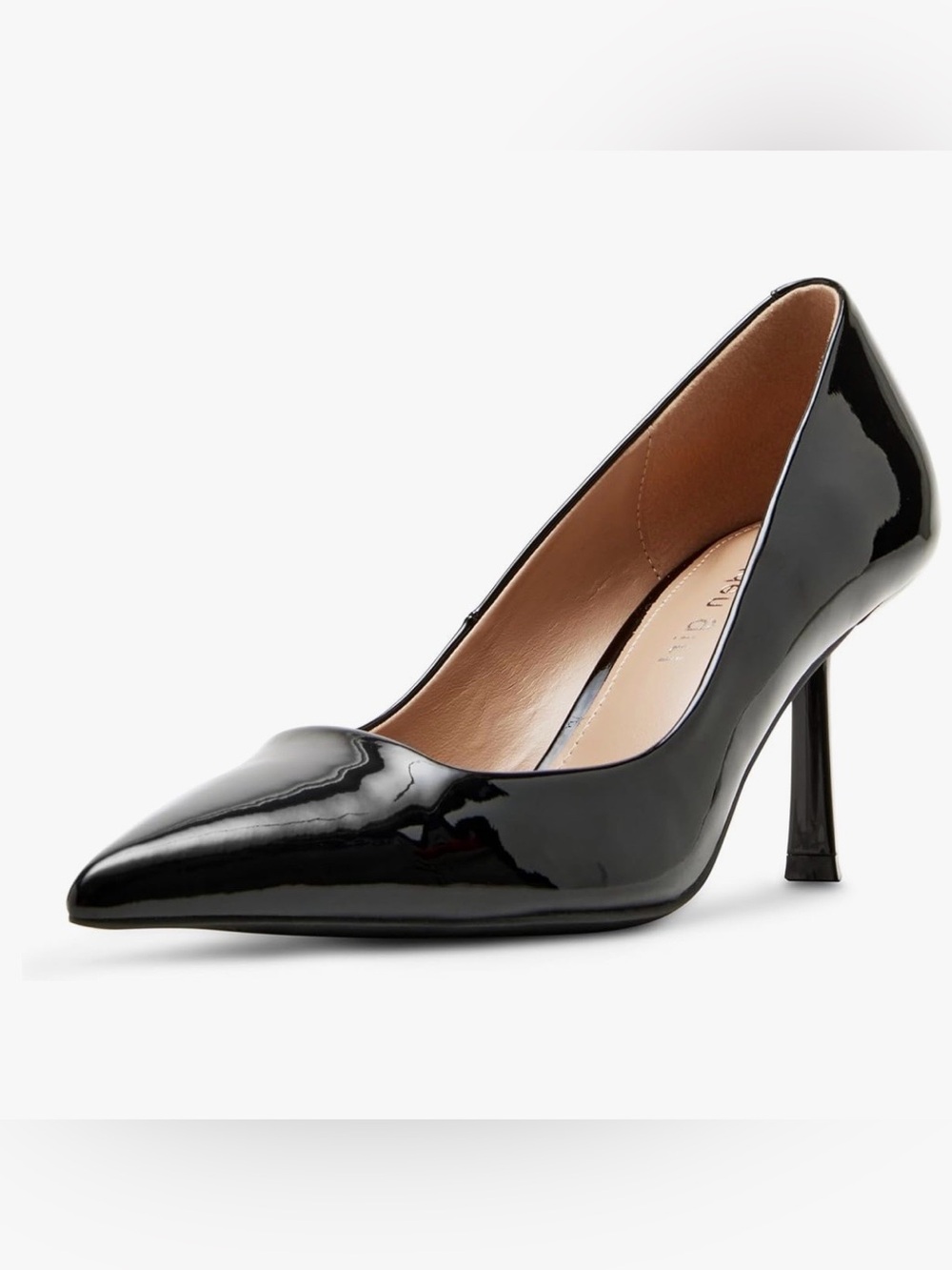 NWB Madden girl Classic Black Patent Brynn pointed toe Women's Dress Heel size 8
